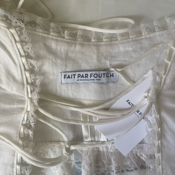 NWOT Fait Par Foutch Renee Top - Picture 3 of 5